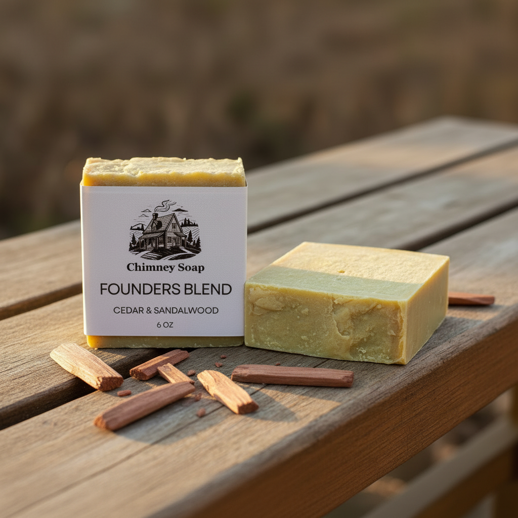 Founders Blend – Cedar & Sandalwood (6 oz bar)