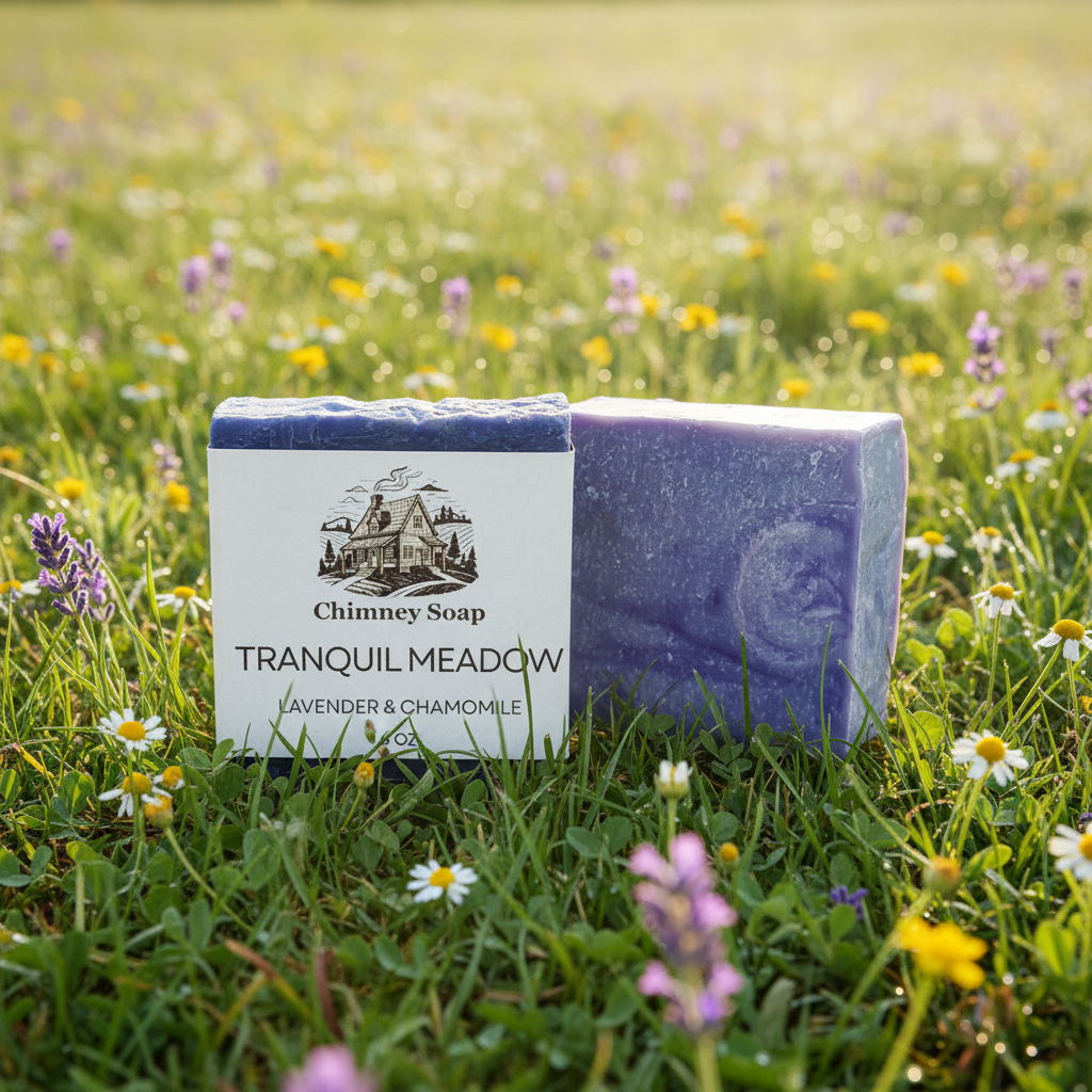 Tranquil Meadow – Lavender & Chamomile (6 oz bar)