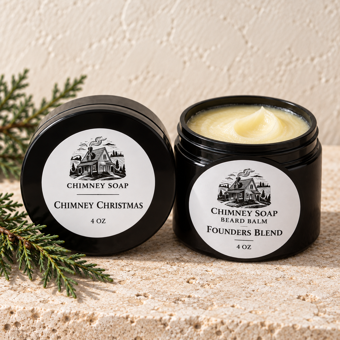 Chimney Soap beard balm collection